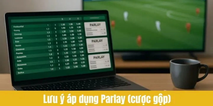 Lưu ý khi áp dụng Parlay (Cược gộp) trong cá cược